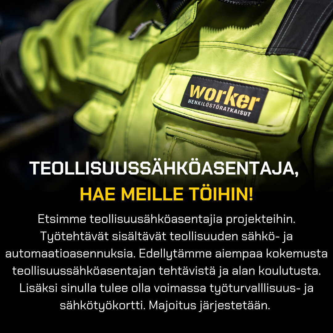 TEOLLISUUSSÄHKÖASENTAJA