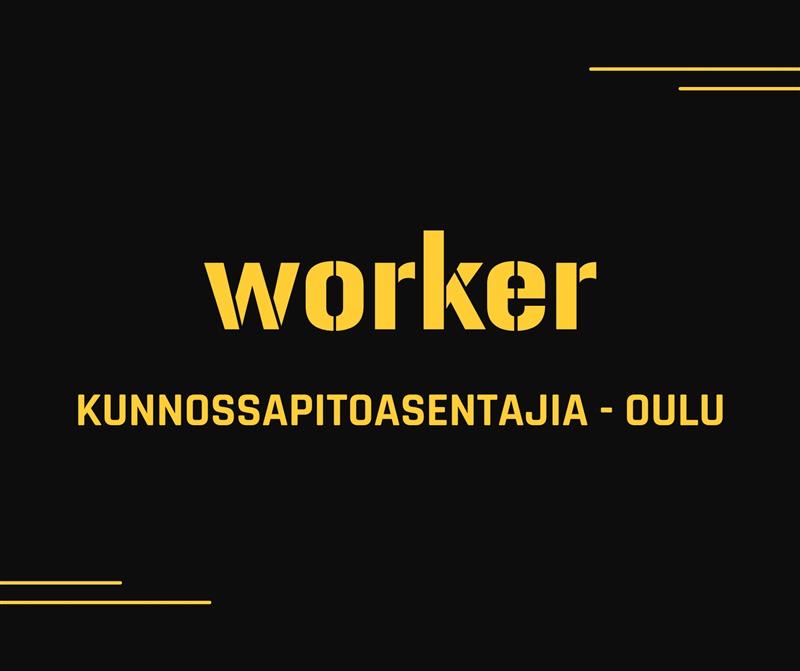 Kunnossapitoasentajia huoltoseisokkiin Ouluun